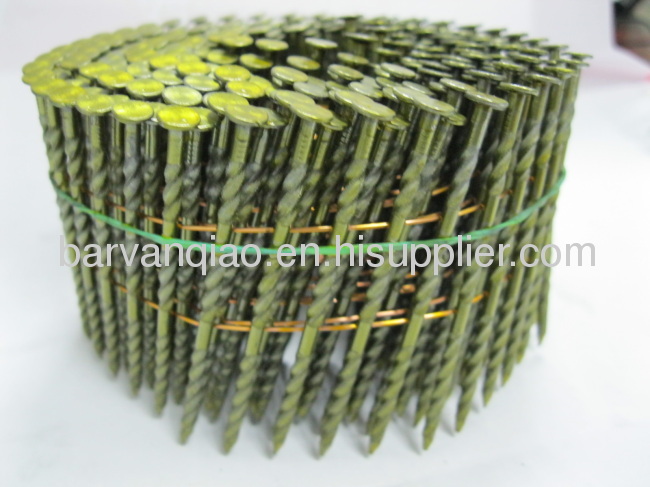 Pallet coil nails galvanized