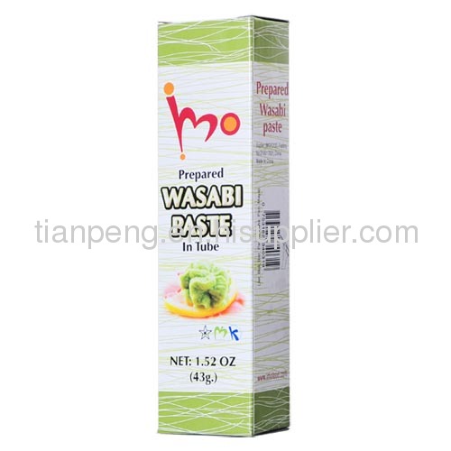 Japanese style wasabi paste 