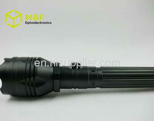 Aluminium high power 3w led police flashlight