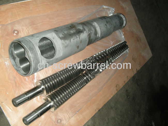 Plastic Conical Twin Screw and Barrel for Barrenfeld Extruder