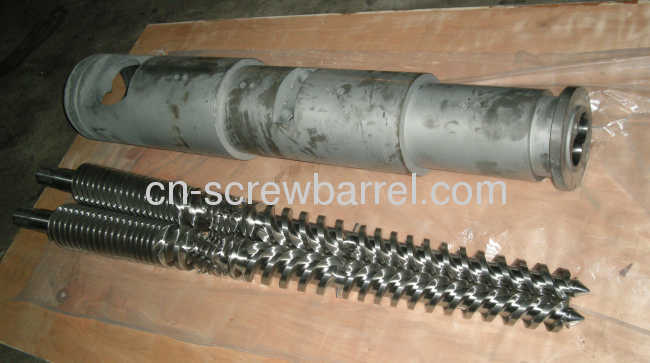 Plastic Conical Twin Screw and Barrel for Barrenfeld Extruder