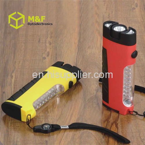 multifunctional led work flashlight emergency