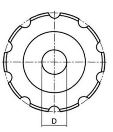 Plastic conveyor sprocket (RW80 10T)