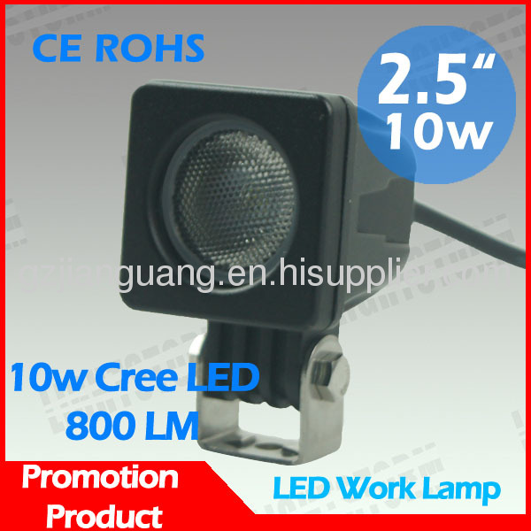 High power 10w cree led lights,outdoor driving,working led lighting 12v 24v,atv 4x4 off road work light