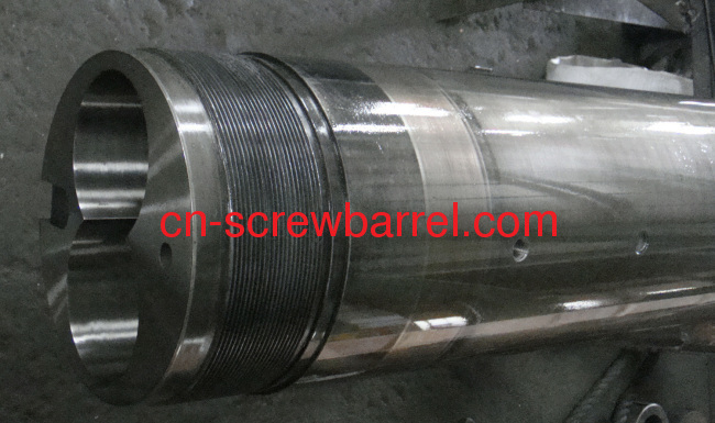 Weber 106mm Twin Screw Cylinder for Profile Extrusion