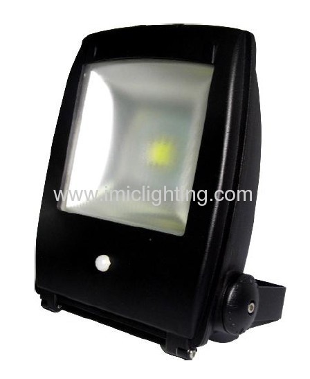 High lumen 50W sensor LED Flood Light with die-casting Aluminium body