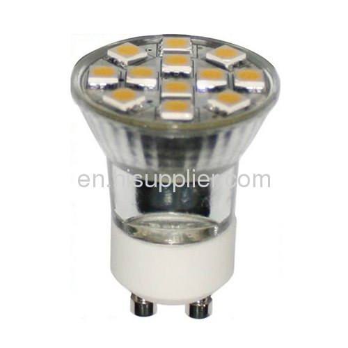 GU10 LED Bulb Plastic Housing SMD Chips Replacing Halogan Lamps