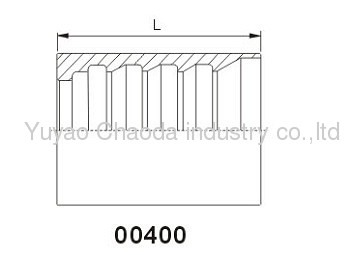 FERRULE FOR 4SP,4SH/10-16,R12/06-16 HOSE