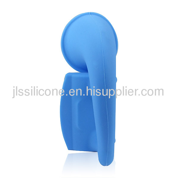 Colors Wireless Rubber Silicone Horn Amplifier Speaker Dock Stand For iPhone 5G