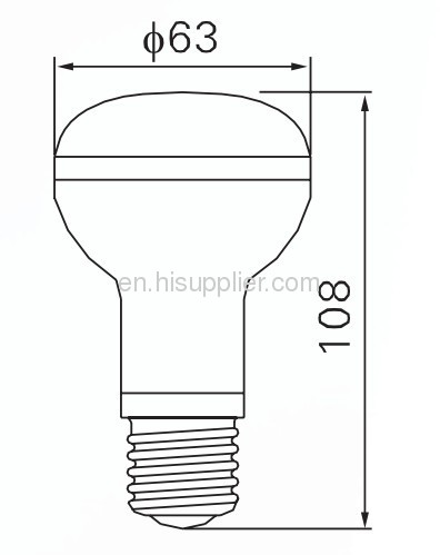 3W E14 Aluminium LED Bulb with 6pcs 5630SMD E27 Available