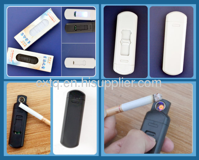 Slim plastic USB electronic lighter for Father