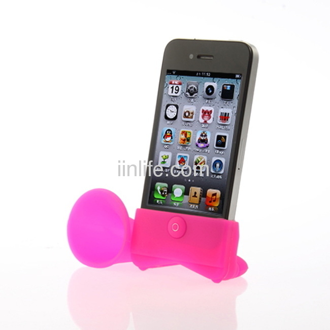 High quality silicone speaker for iphone China manufacture