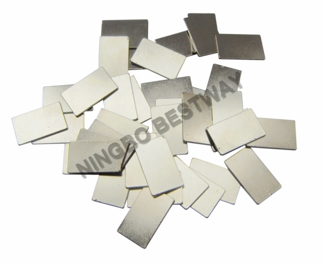 N35 Ni L14mm*W8.5mm*H0.7mm Thickness Block Magnet