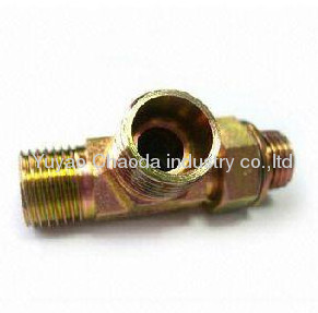 METRIC MALE ADJUSTABLE STUD END ISO 6149 RUN TEE