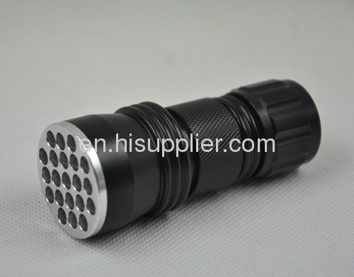 mini size 21LED uv led flashlight