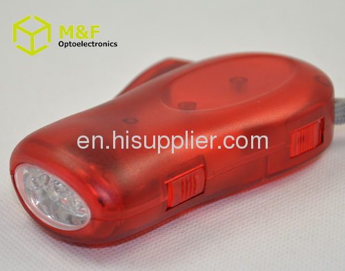 hand crankdynamo flashlight