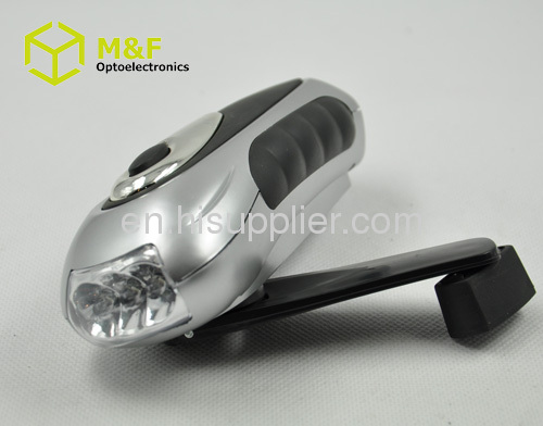 hand crankdynamo flashlight