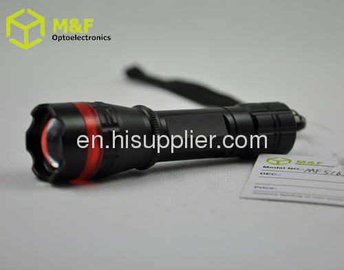 strong power USA CREE 1* 1W warm white led flashlight