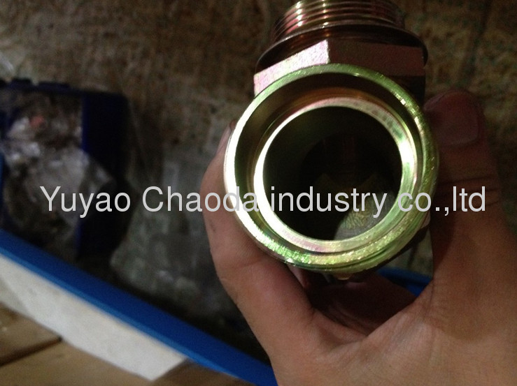 90°ELBOW UN,UNF THREAD ADJUSTABLE STUD ENDS WITH O-RING SEALING
