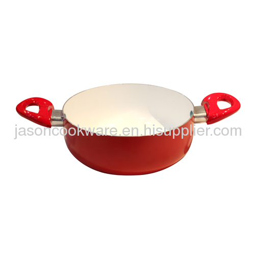 32cm Aluminum non-stick press saucepot