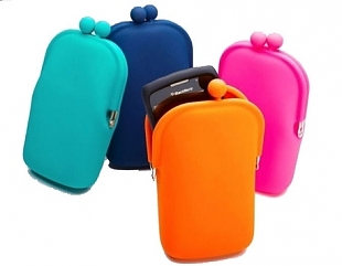 NEW lovely multifunction silicone soft coin bag