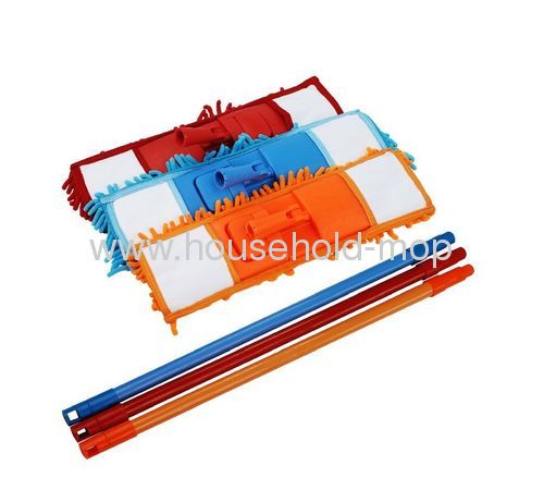 Chenille mop with steel pole can extention to 120cm