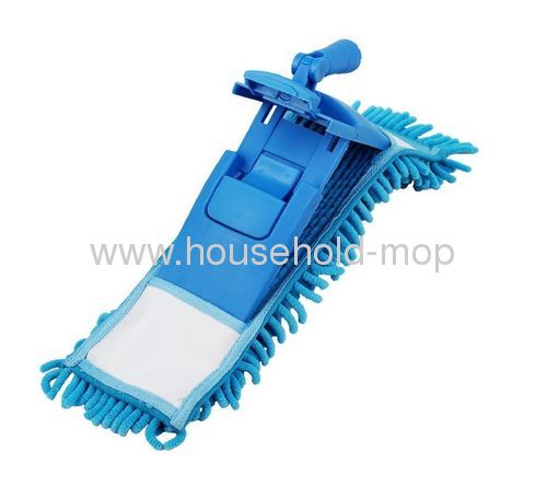 Chenille mop with steel pole can extention to 120cm