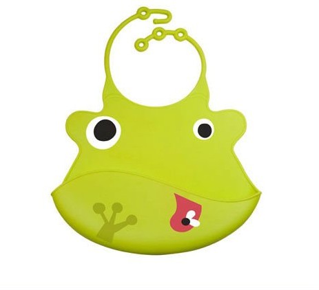 Silicone Baby Bibs with lovely printing design