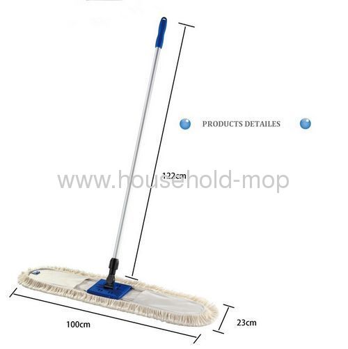 360 rotating Aluminum magic flat industrial cotton mop