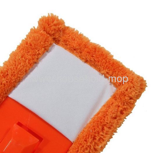 Orange 24Commercial Microfiber Flat Floor Mop