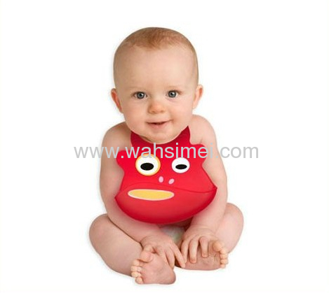 The most popular design and cheapest Silicone baby bibs for promotion