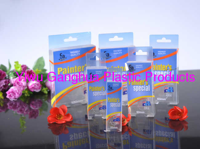 PET clear box offset printing package for gifts/personal care products