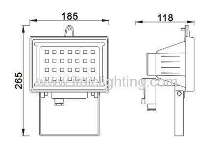 3.5W Aluminium LED Lawn Light