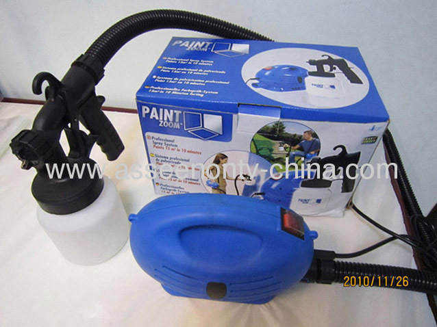 HOT sale 110v /220v Paint Zoom Paint Spray Paint Sprayer 3-Way Spray head,Ultimate Professional Painting Machine