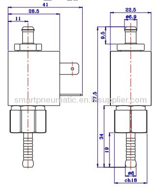 2/2 normally open solenid valve,small valve,water vlve,can be used for fill perfume,Air Refreshing Agents.