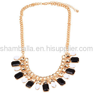 Vintage Jewelry Wholesale acrylic beads Bib Statement Necklace 2013