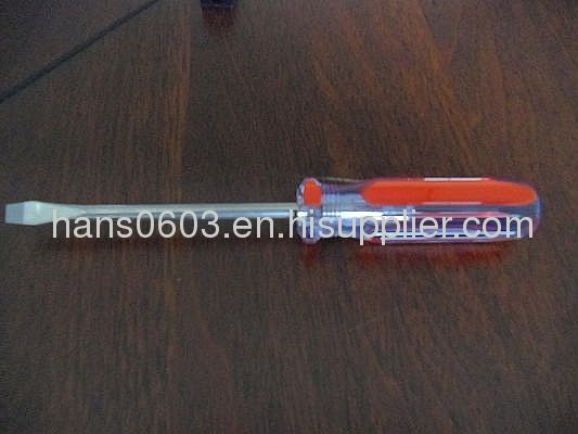 1/4*4Slot Acetate handle screwdriver