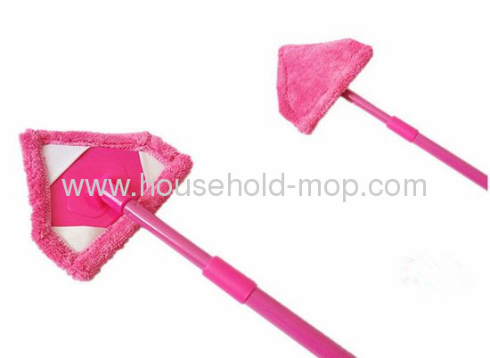 triangle microfiber mini duster with iron expandable handle