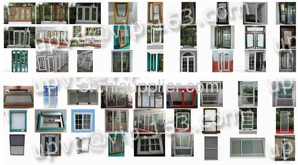 UPVC/PVC/Aluminum multi-sashes garden folding(bi folding)window and door with white/silver/black/wood grain brown color