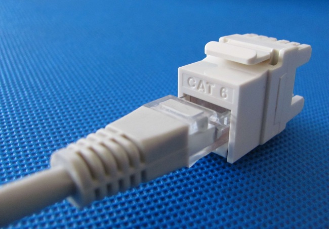 Cat.6 RJ45 Jack with Shutter