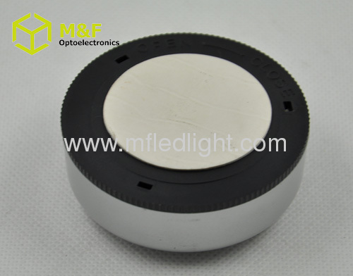 3LED round mini led push light