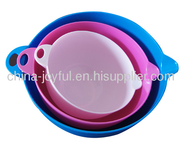 3pcs Set Salad Bowl with Lid