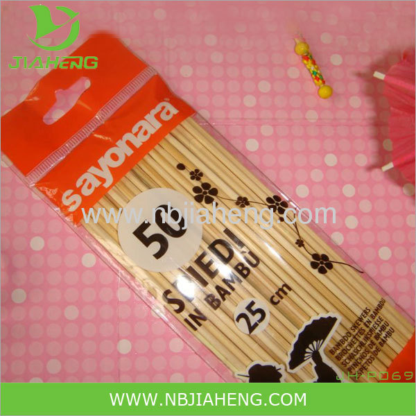 Grade A disposable tableware bamboo skewer 