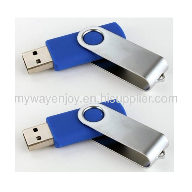 Best selling swivel usb flash drive with custom logo/capless usb stick