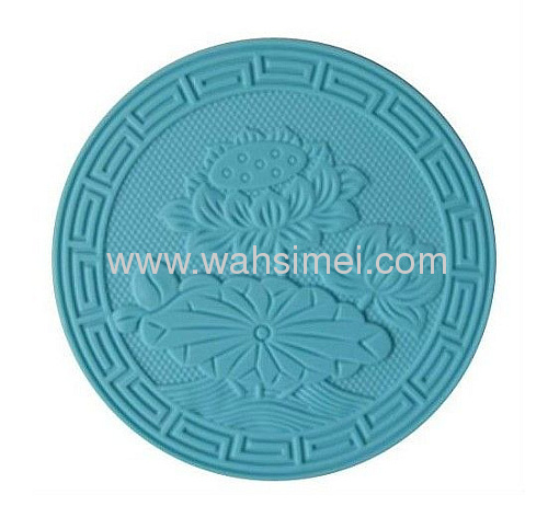 Round shape heat resistant silicone mats
