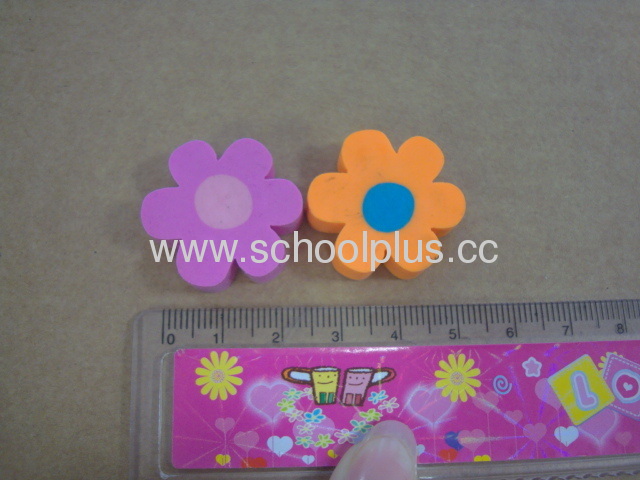 FLOWER ERASER WITH PVC BOX