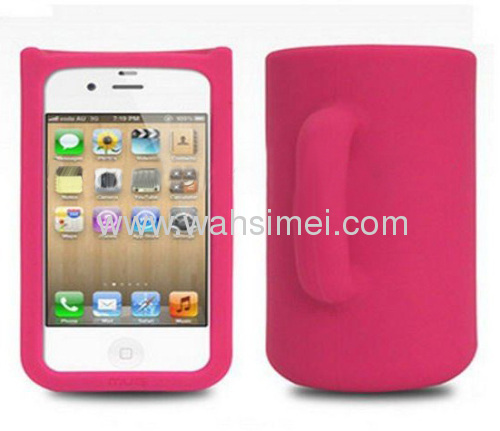 Silicon camera iphone cover for iPhone 5 case