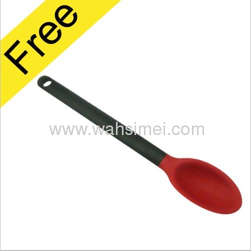 Cute And Fashionable Silicone Baby Spoon With Soft Tip