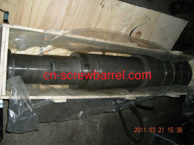 conical twin screw and barrel for extruder machine