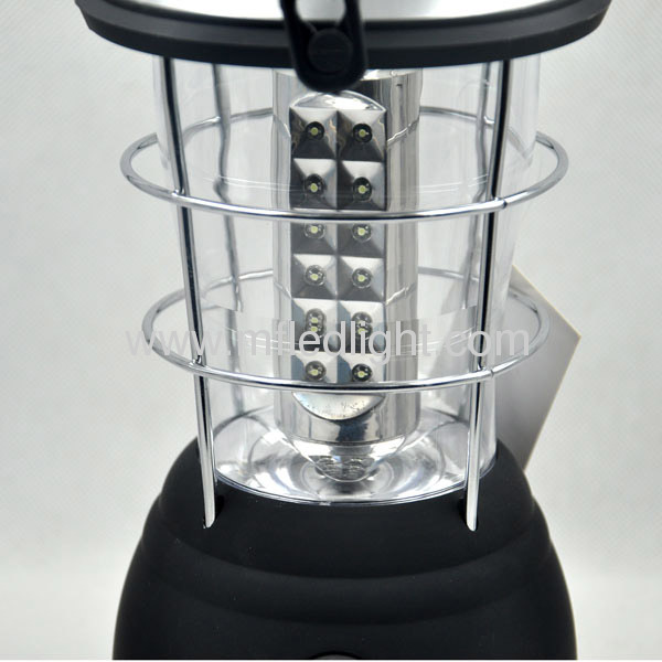 36led hand crank multi-function unique solar charger led lantern 